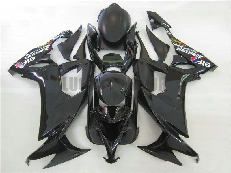 

Впрыска ABS полный кузов ZX-10R черный РКРП 08 09 10 для Kawasaki Ninja ZX10R мотоцикл обтекатели комплект 2008 2009 2010
