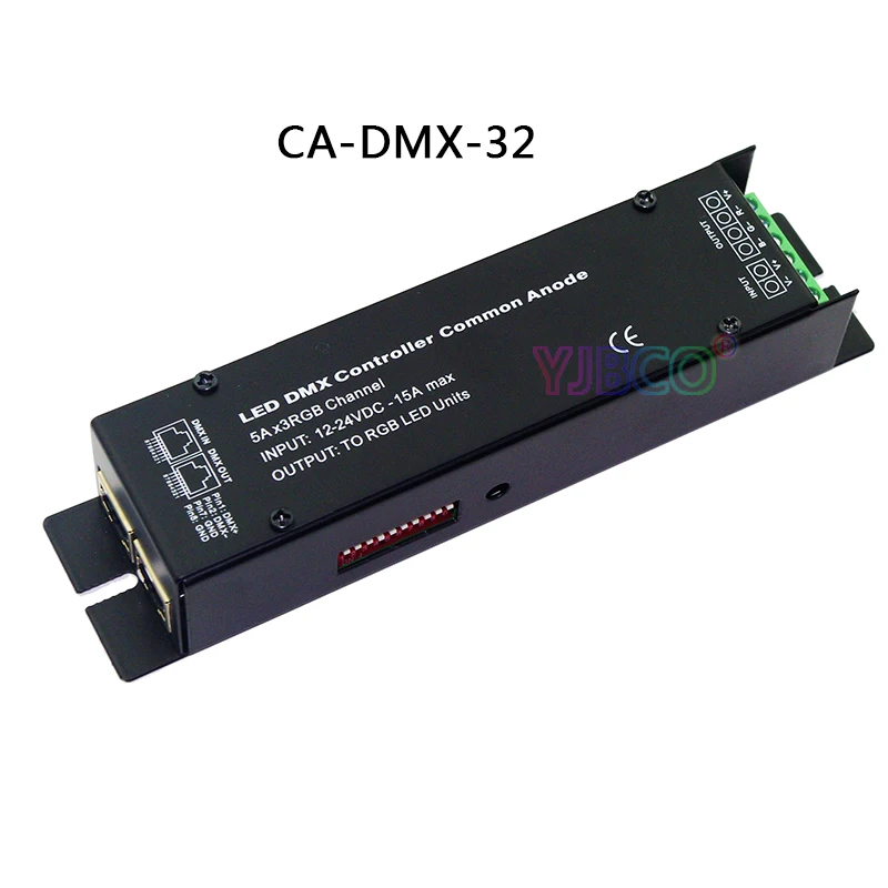 Контроллер управления яркостью 3CH/4CH/9CH/24CH/27CH RGB DMX 512 для светодиодной лампы |