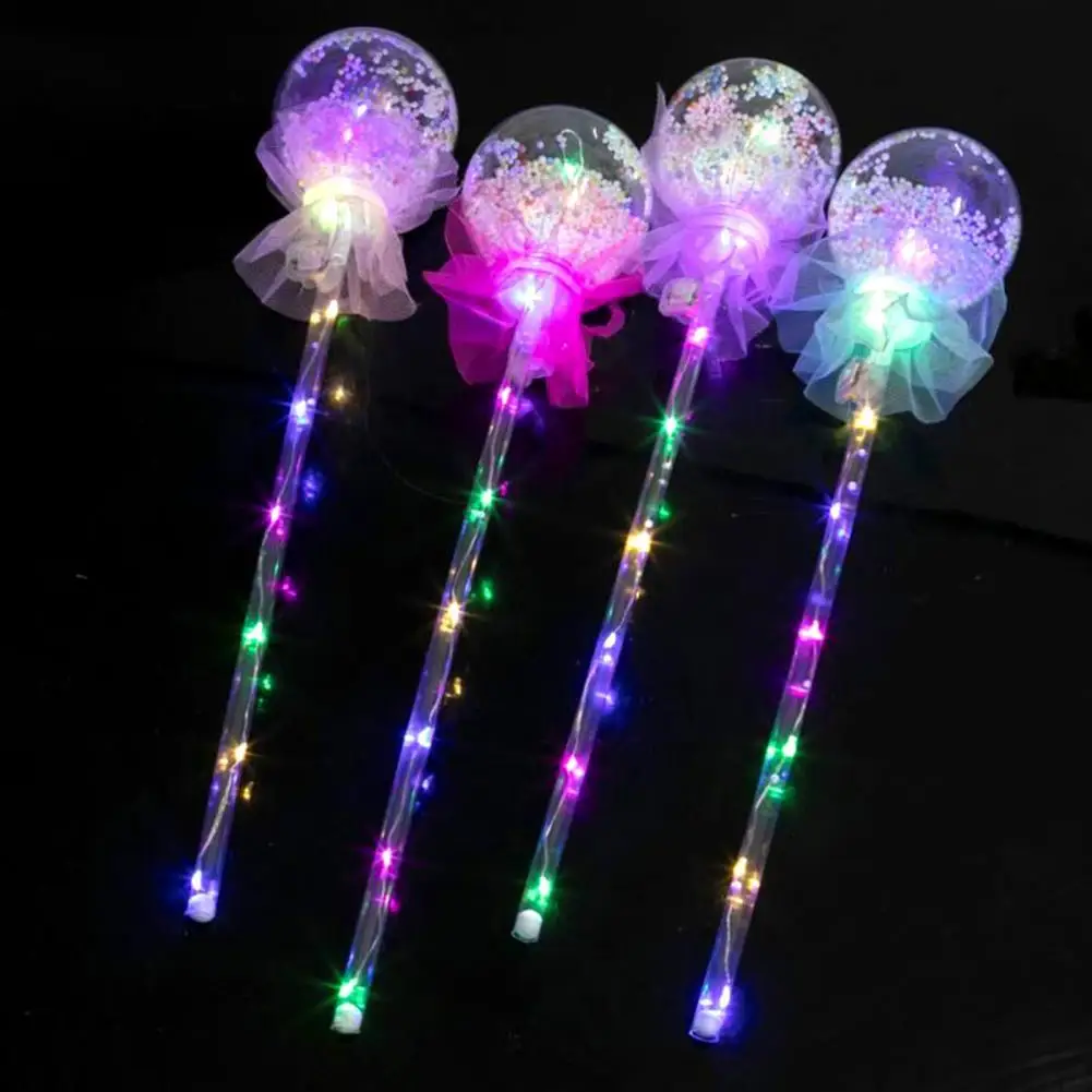 

Hot Color Stick Glowing Wave Ball Wand Light Bar Toys for Adult Children Cartoon Toys Ball Celebration Party