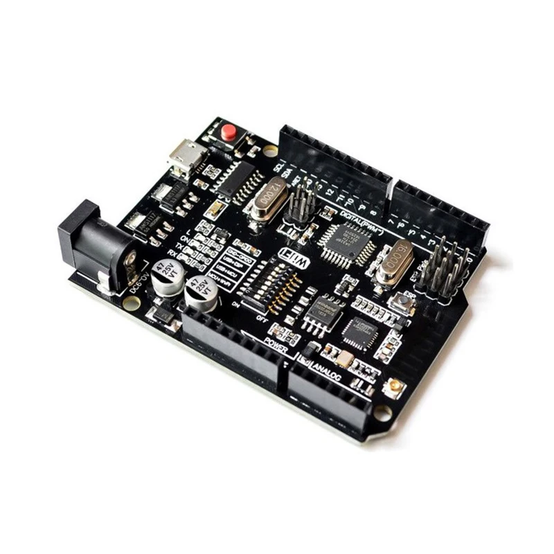 UNO R3 + WiFi ATmega328P + ESP8266 (память 32 мб) Φ CH340G для Arduino Uno NodeMCU WeMos ESP8266, новое поступление