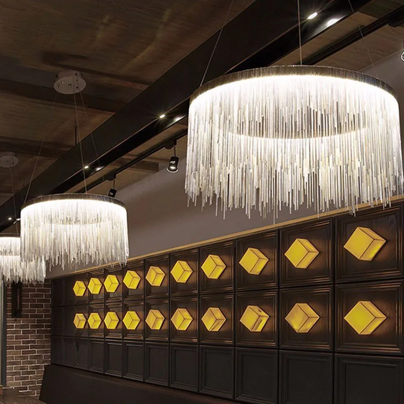 Светодиодная люстра в стиле постмодерн офисные светильники скандинавском для