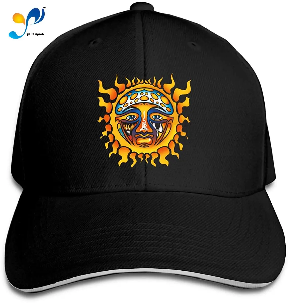 

Sublime Badfish Unisex Baseball Cap Sandwich Hat Adjustable Dad Hats Hip Hop Baseball Cap Black