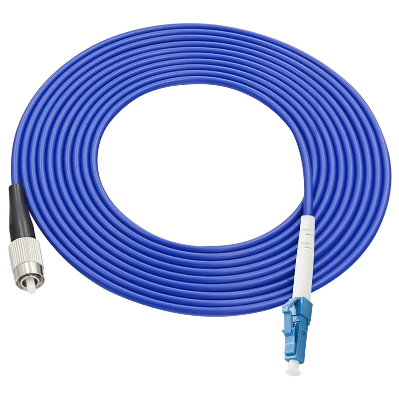 

5 шт./лот одномодовый дуплексный бронированный LC/UPC-FC/UPC SM оптоволоконный Соединительный шнур Перемычка оптический кабель 3,0 мм оптоволоконн...