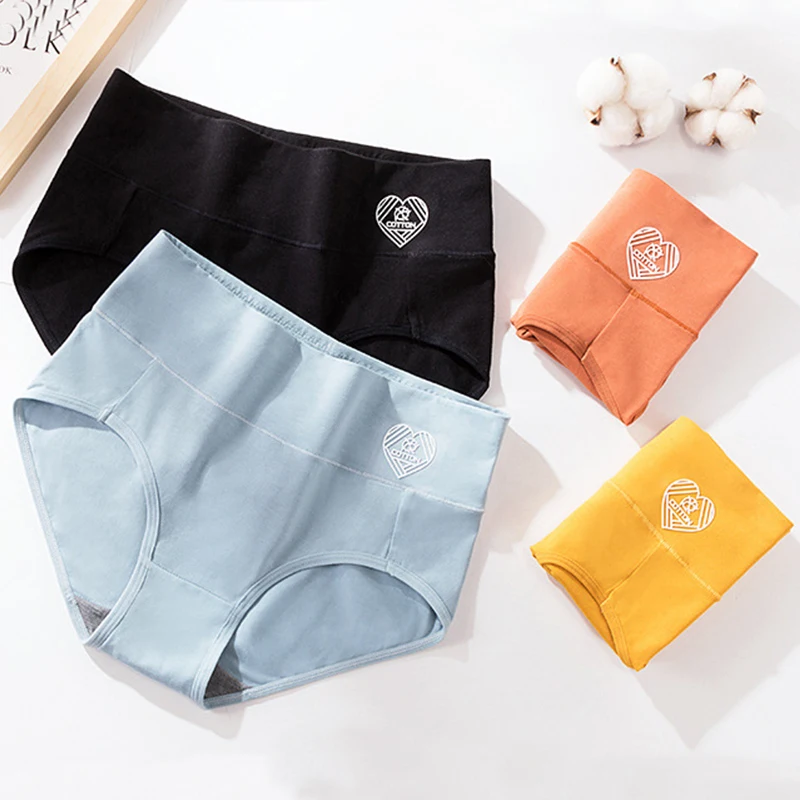 Женские хлопковые трусики сексуальные бесшовное нижнее белье с высокой посадкой