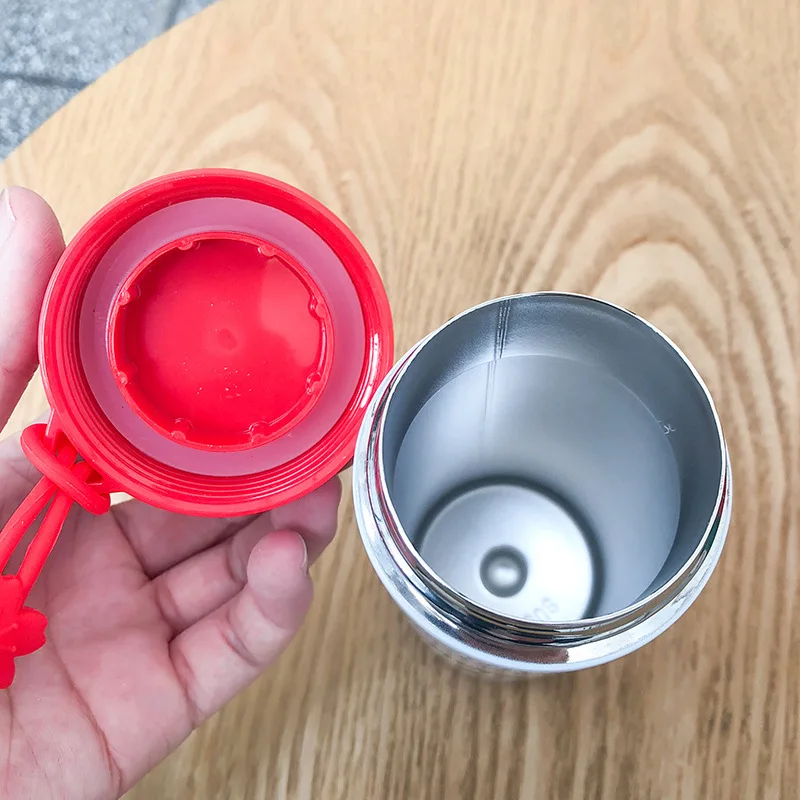 Рождественский вакуумный изолированный термос FUNBAKY бутылка из нержавеющей стали