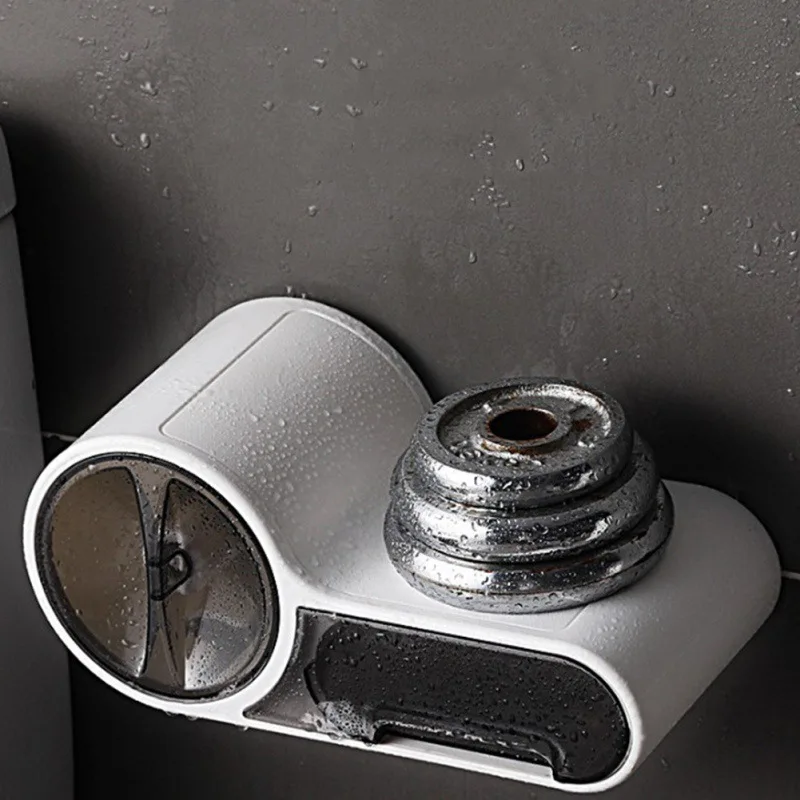 

1PC Toilet Tissue Box, Toilet Tissue Rack, Household Punch-free Creative Waterproof Wall-mounted Roll Carton