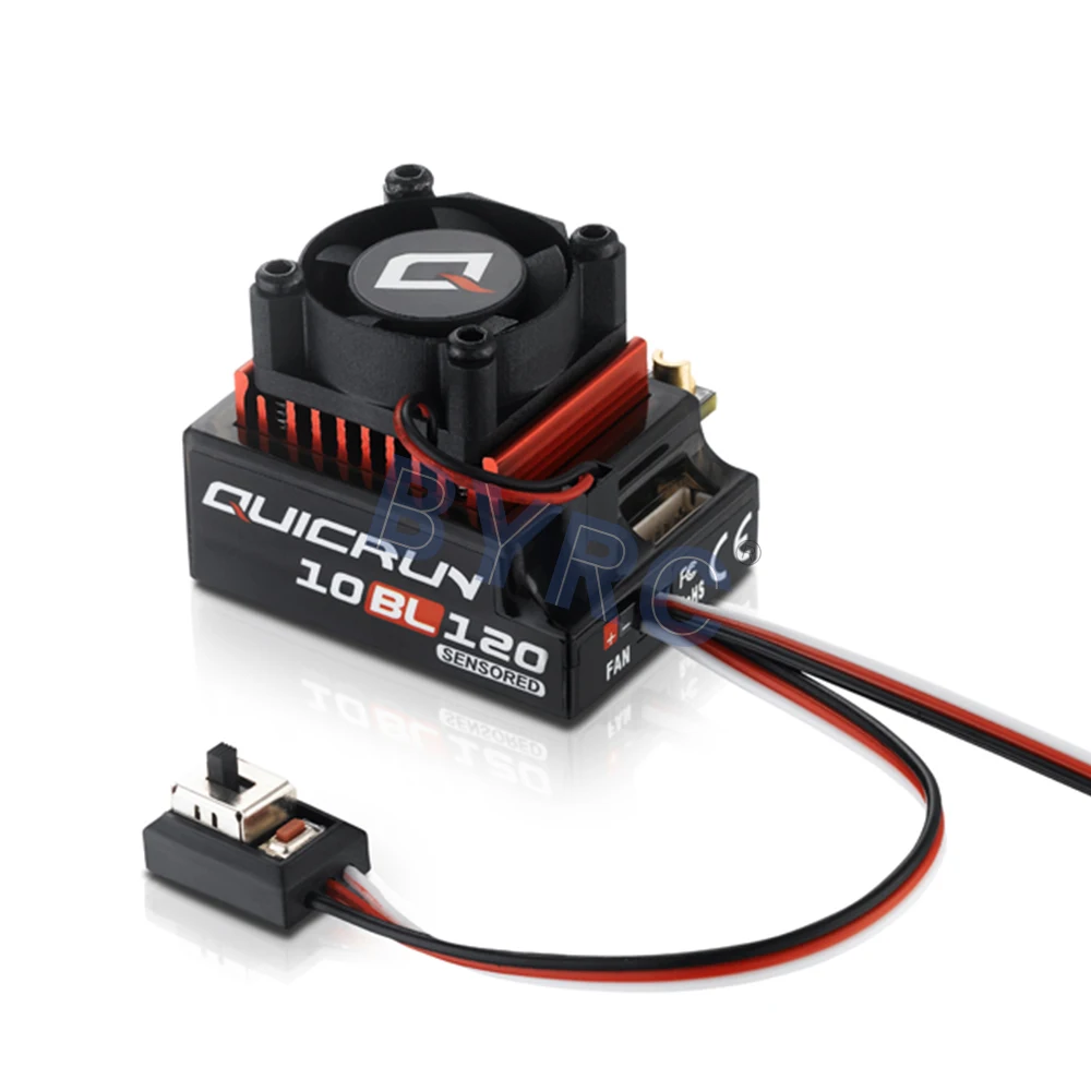 Сенсорный бесколлекторный регулятор скорости Hobbywing quirun 10BL120 120 А для мини