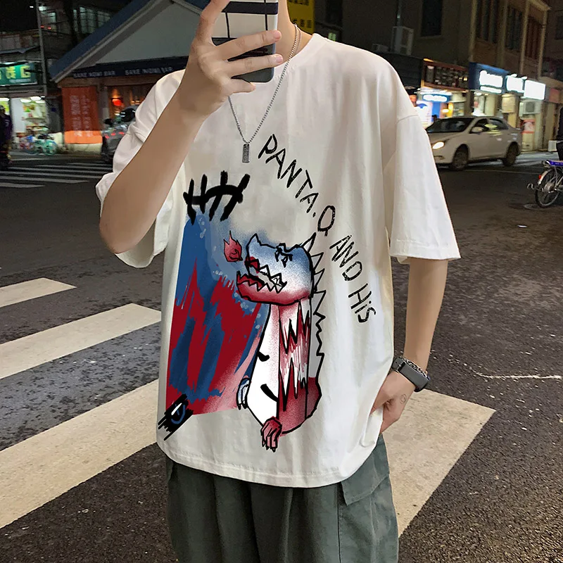 SIUE бренд граффити летняя 100% Хлопковая мужская футболка с коротким рукавом модная