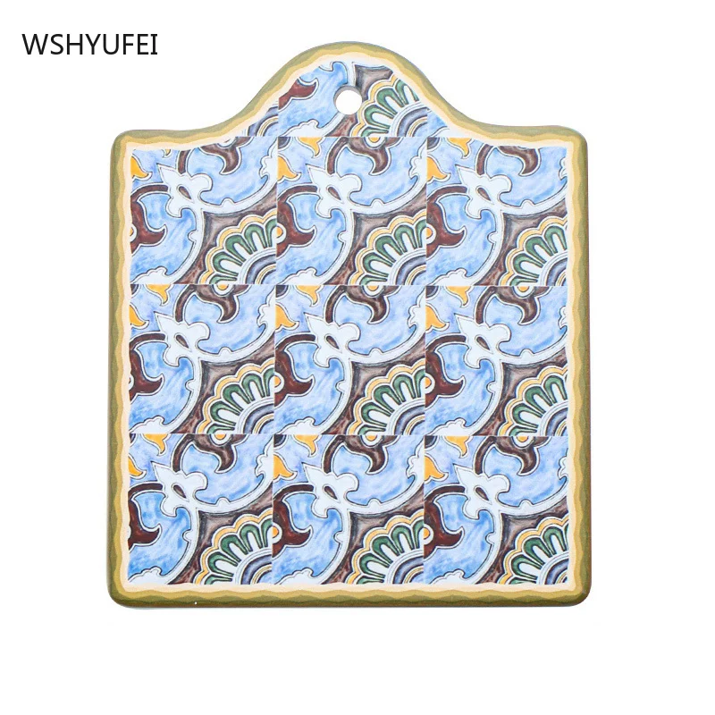

Ceramic heat insulation table mats Nordic household pot mats are heat-resistant, scald-proof and high-temperature resistant