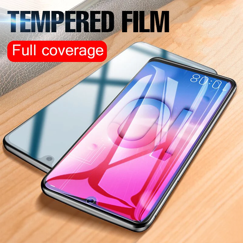 Закаленное стекло для Huawei Honor 10 10i Lite View V10 V полностью клеящееся противоударное