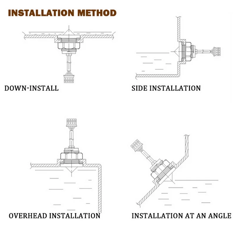 Бесконтактный датчик уровня жидкости аксессуар детектор расхода воды