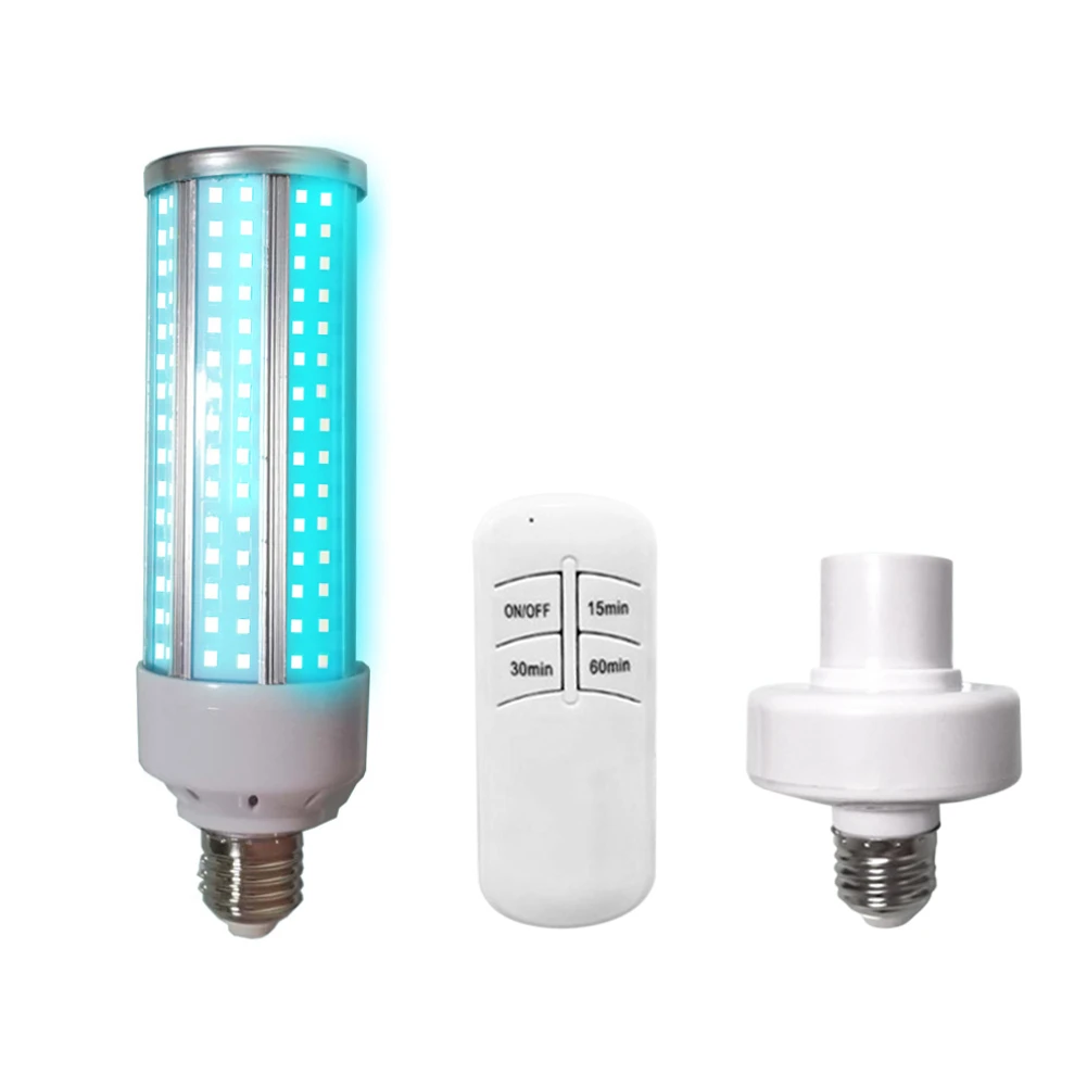 60 Вт E27 UVC Ультрафиолетовый светодиодный светильник кукурузы лампа для