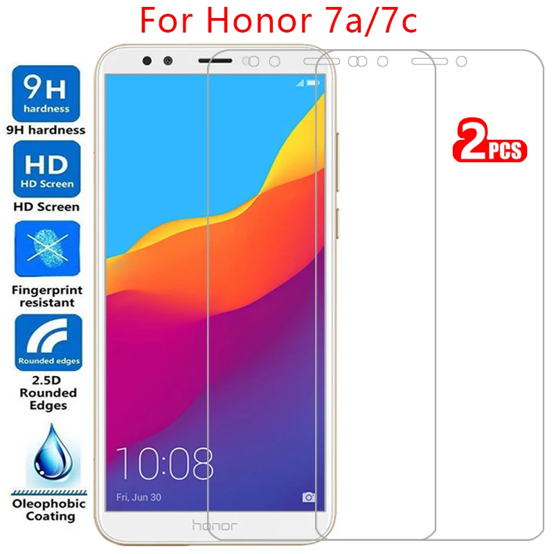 

Защитное закаленное стекло для honor 7a 7c pro, Защита экрана для honor 7a honor 7c honer onor 7 a c a7 c7 7apro 7cpro, защитная пленка