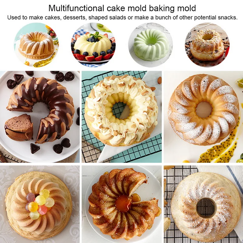 

Cake Silicone Mold Fondant Pan 3D Muffin Cupcake Pumpkin Form Kitchen Baking Pastry Tools Cake Decorating Tools