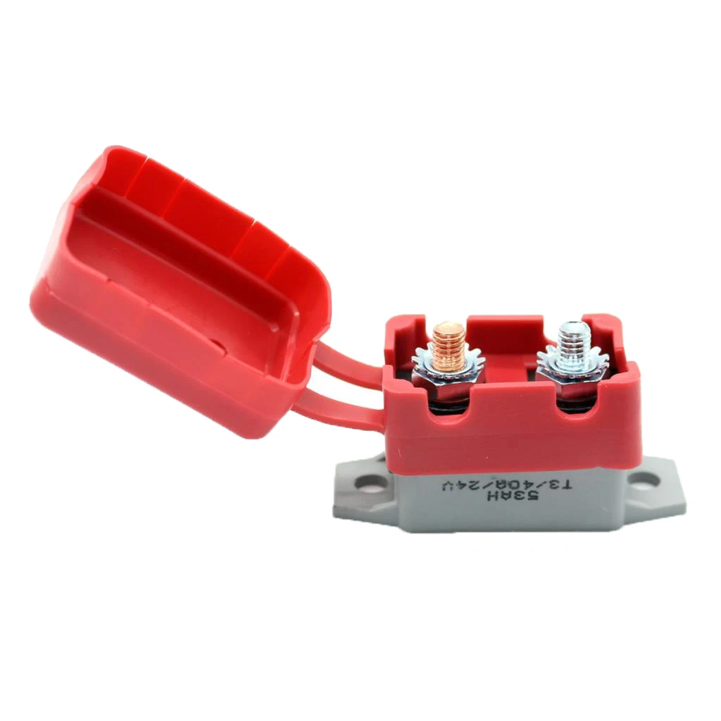 Ручной сброс выключателя цепи с крышкой ремня 40Amp защита от перегрузки |