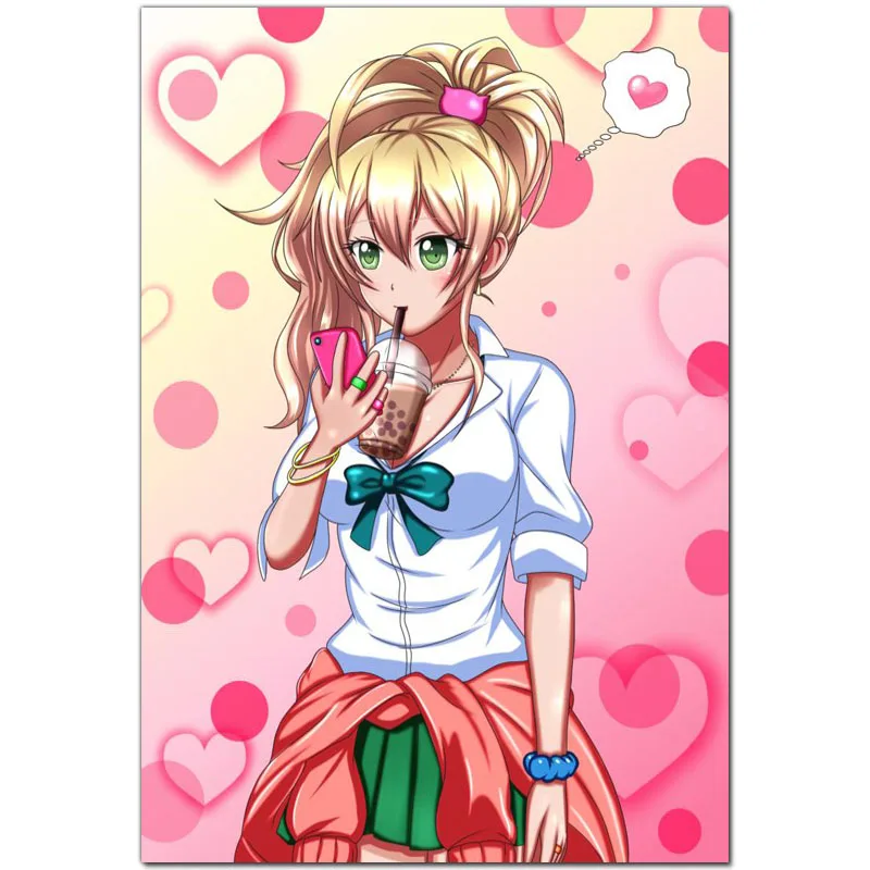 Картина на холсте аниме настенное искусство хаджим без гала плакаты и принты