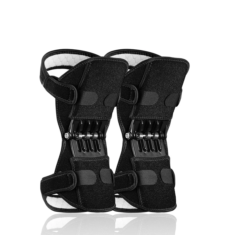 2pcs Наколенники для поддержки суставов, наколенники,дышащие, Нескользящие, силовой подъем, наколенники, силовые, крепкие, весна, сила, наколенник, наколенники защита для ног наколенники - Цвет: 2pcs