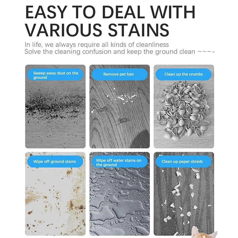 

Robot Vacuum Cleaner Multifunctional Smart Floor er ,USB Auto Rechargeable Dry Wet ing Cleaner for Home