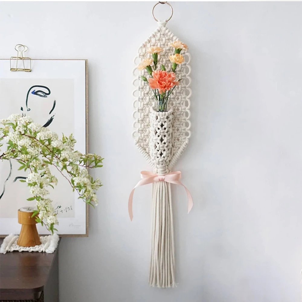 

Macrame Hanging Plants Hanger Bedroom Macrame Tapestry Wall Hanging Tapestry Hanging Pendent For Home Bedroom Decoration