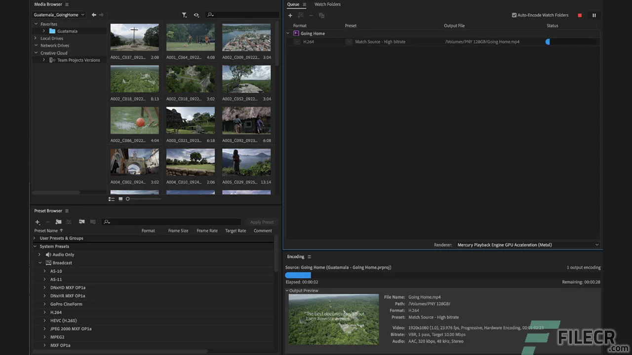 

Media Encoder CC 2020 Software Faster And Easier to Use - Buy Now Windows