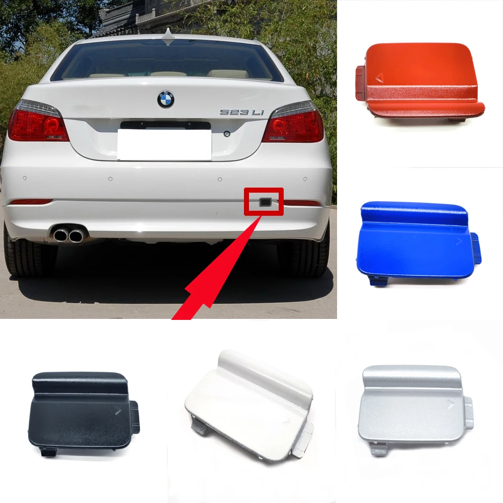 Fit 08-10 BMW5 E60/E61 LCI Series 520i 523i 528i 528xi 535i 535xi 550i 530xi 535d 540i 530i 530xd REAR TOW COVER
