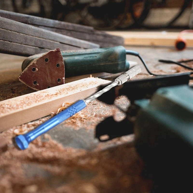 11 шт. спиральное сверло ручное полуавтоматическое тиснение БЕСКЛЮЧЕВОЙ патрон