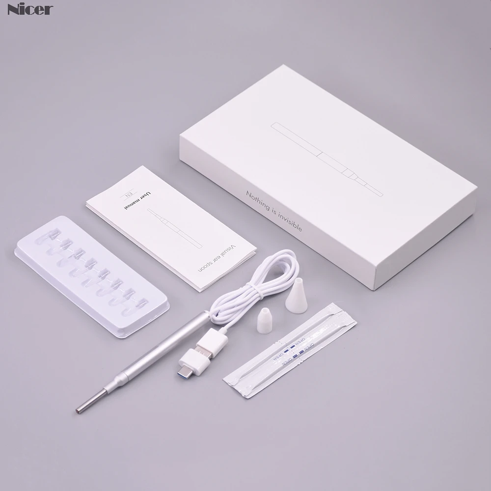 

3.9mm Endoscope In Ear Cleaning USB Endoscope Camera HD Ear Picker Mouth Nose Otoscope Endoscopio For Android Phone Windows