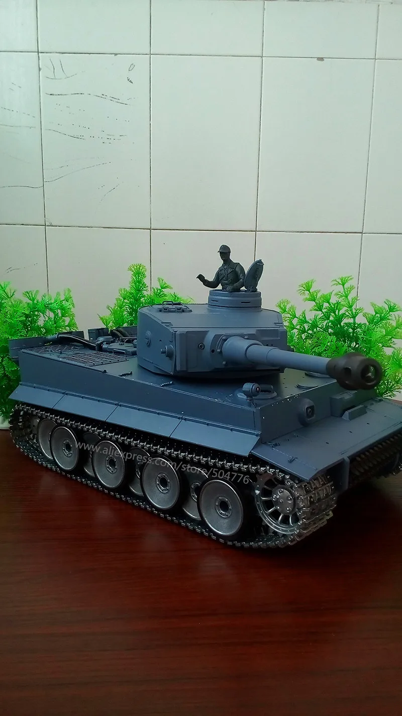 7 0 Новая версия 1/16 немецкий танк Tiger 1 Танк rc боевой 818-1 Расширенный для