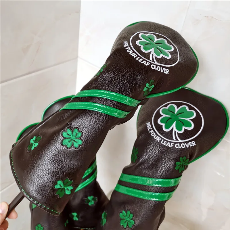 Счастливый клевер Гольф водитель леса головные уборы фарватера Гибридный