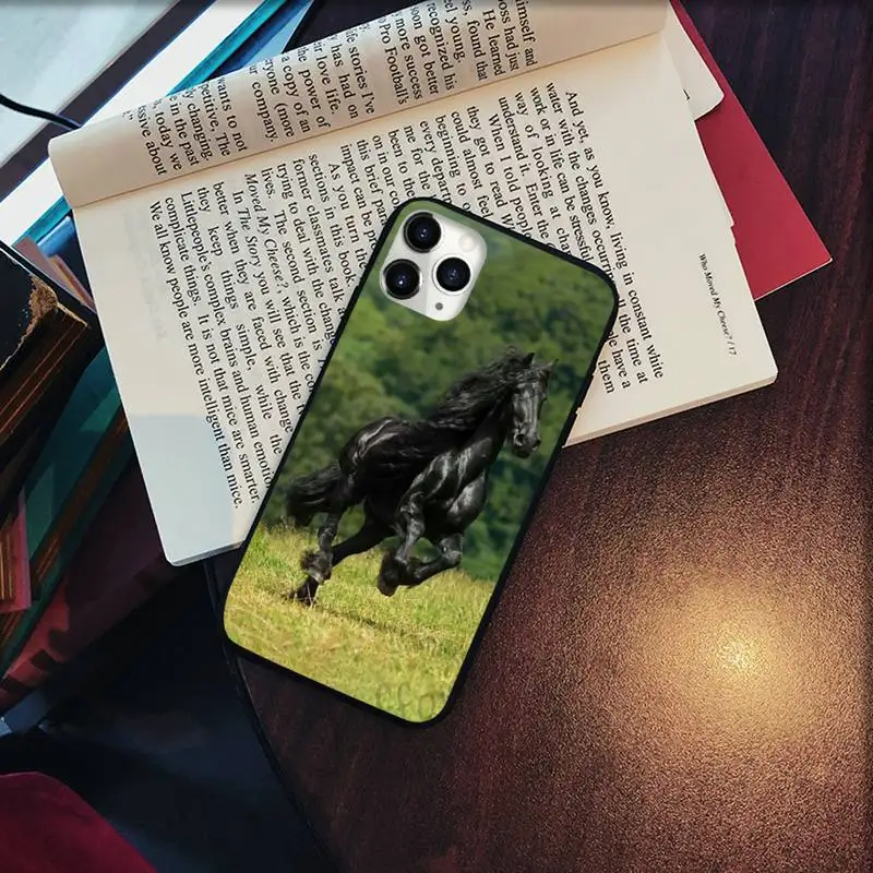 

Cool horse animal Phone Case for iPhone 11 12 pro XS MAX 8 7 6 6S Plus X 5S SE 2020 XR Soft silicone