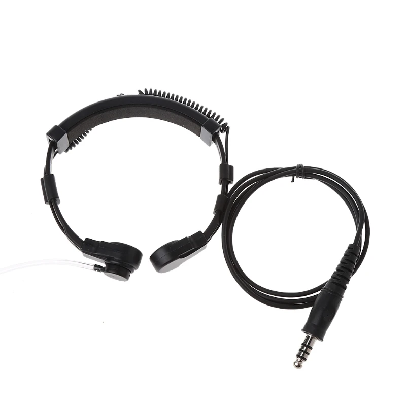 

Walkie Talkie Microphone U94 9R PTT Telescopic Throat Mic Earphone Radio Headset for Baofeng UV-9R BF-9700 BF-A58