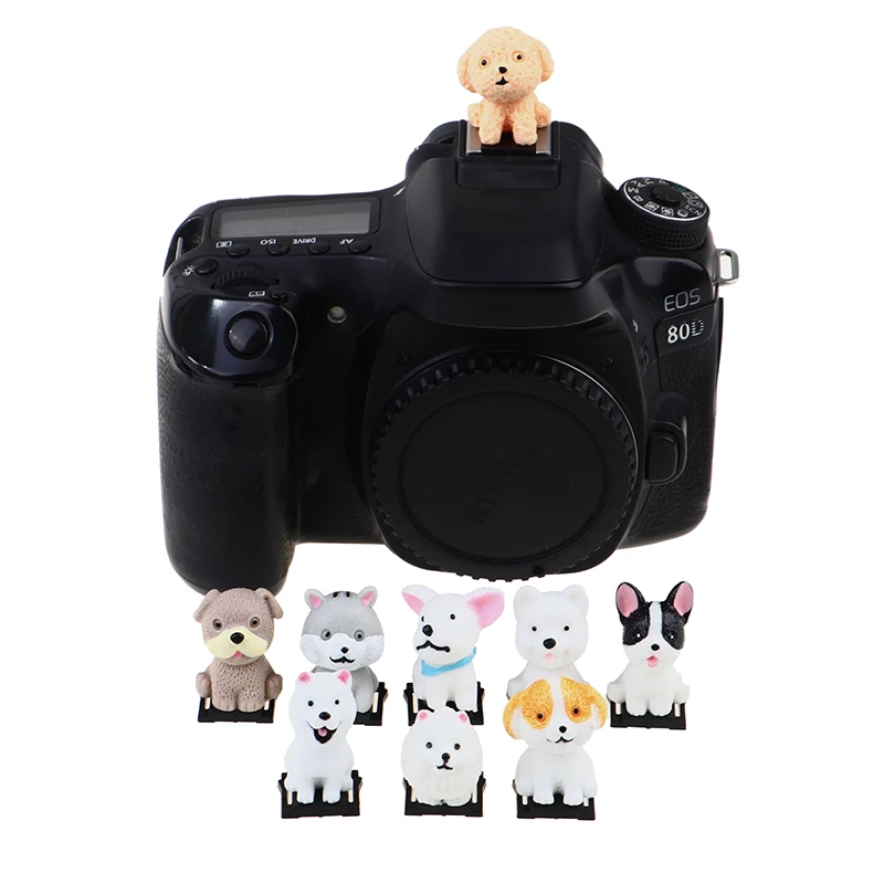 3D мультяшный фонарик для камеры Горячий башмак Крышка Canon Nikon Fujifilm Samsung Panasonic Leica