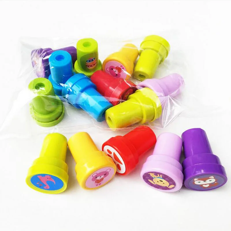 15 шт. самостоятельная чернильные штампы сумка для мальчиков и девочек