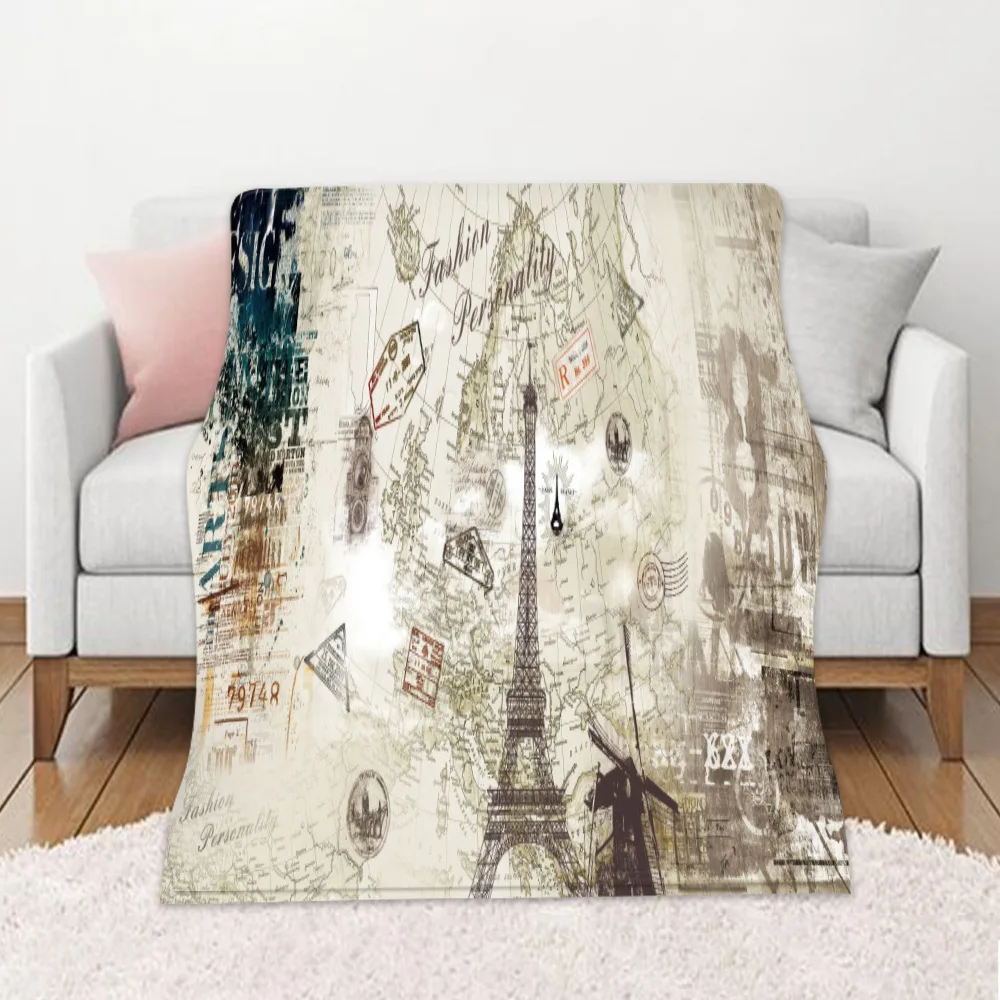 Фланелевое одеяло зимняя сохраняющая тепло кровать для сна декоративная буква и