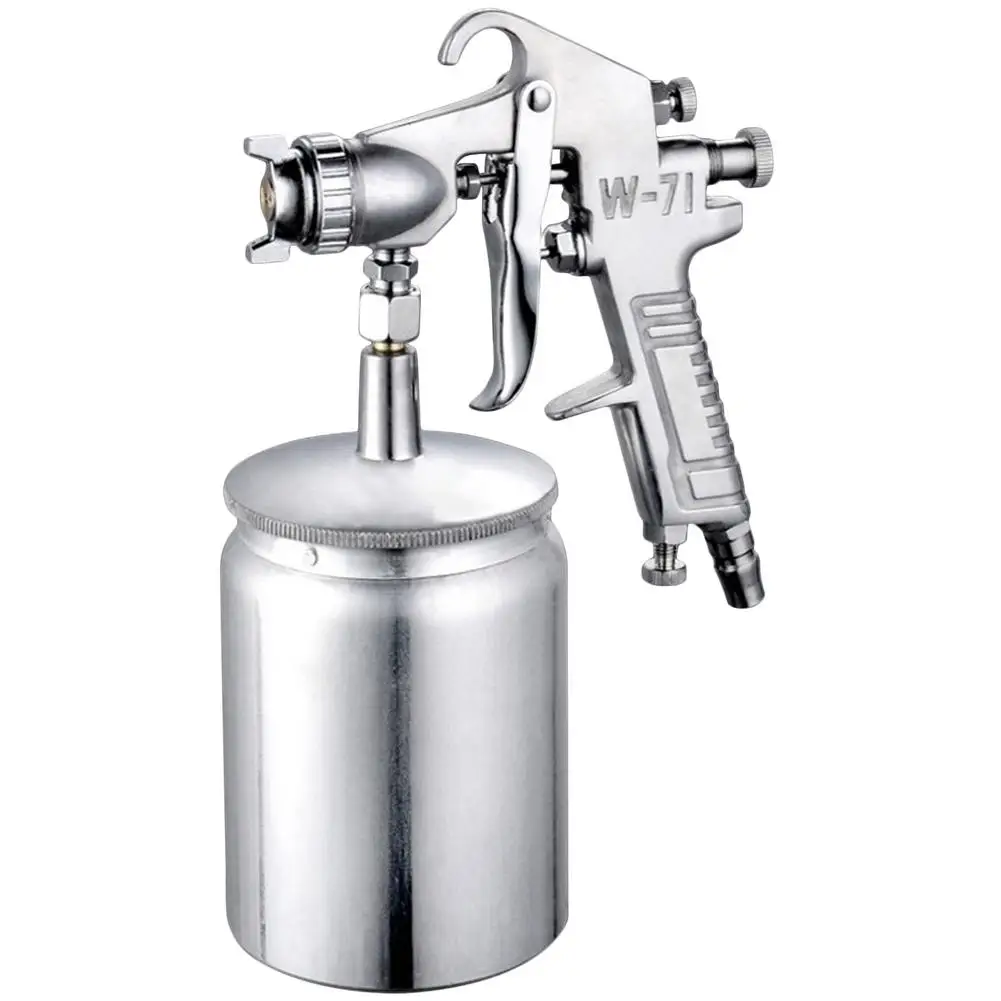 

Silver Paint Sprayer HVLP Spray Paint Machine with 1.5 mm Nozzle Handle