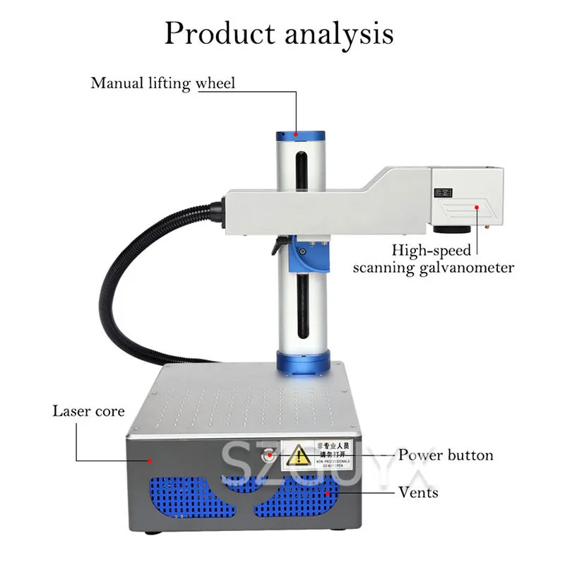 

Hot Mini Mini Foldable fiber laser marking machine Portable Metal laser Laser Engraving Machine