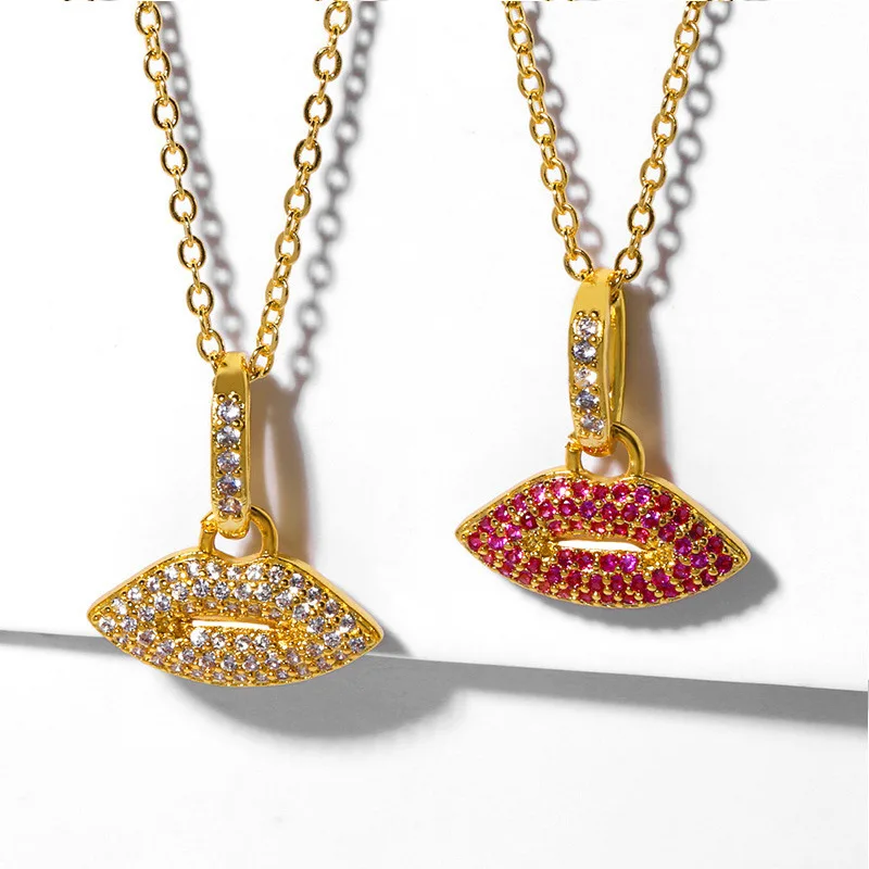 Подвеска золотого цвета красочный циркон кулон ожерелья для женщин девочек