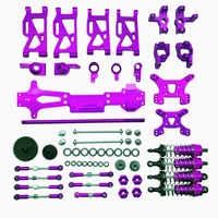 114 wltoys 144001 upgrade metal kit spare parts gears accessories set rc car wltoys shocks metal gear steering hub shock absorb