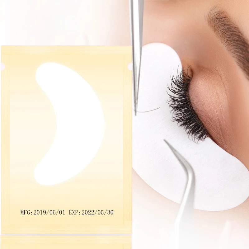 Патчи под глаза для наращивания ресниц бумажные патчи Типсы инструменты 10