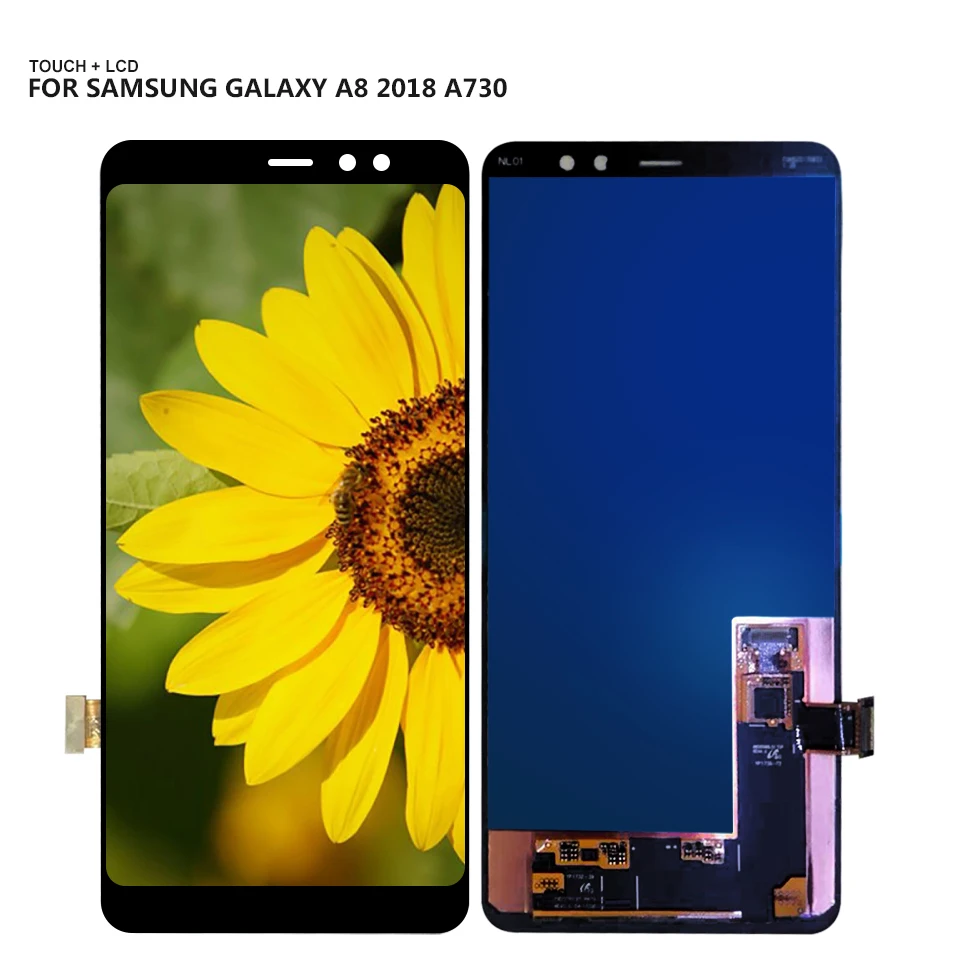 ЖК-дисплей AAA для Samsung Galaxy A8 + Plus A730 A730F A730F/DS A730X сенсорный экран дигитайзер в сборе