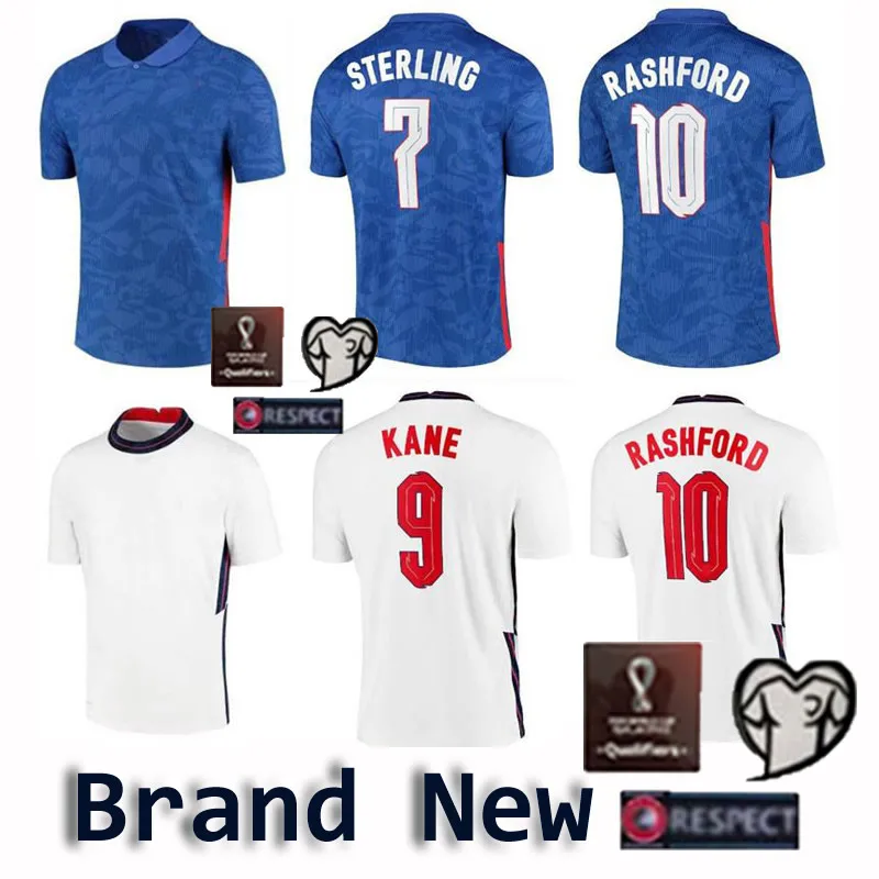 

England 20 21 Kane rashford Sancho grealish Soccer jersey 2021 sterling Mount Abraham delee Coady National Team Soccer shirt