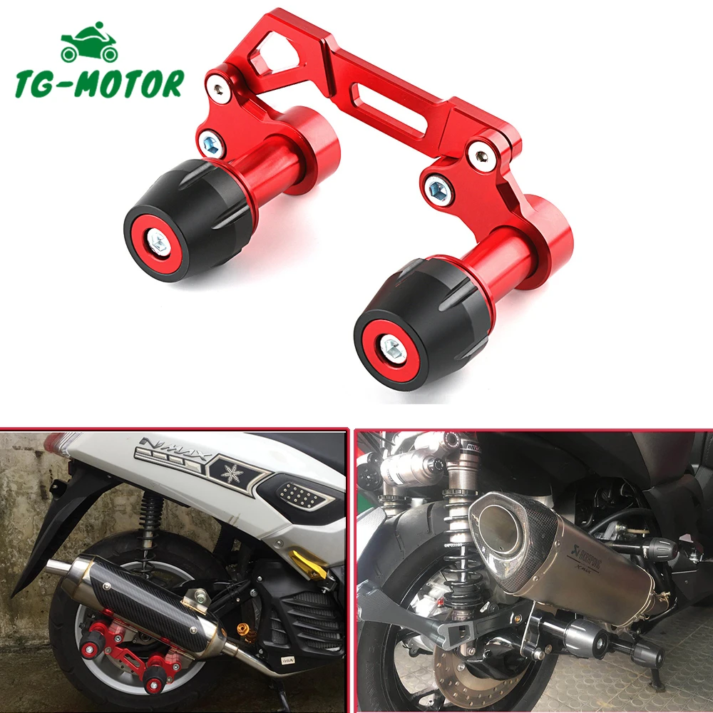 

TG-Motor PCX 125 PCX 150 Motorcycle Muffler Falling Protector Exhaust Crash Sliders For HONDA PCX125 PCX150 2018 2019 2020 2021