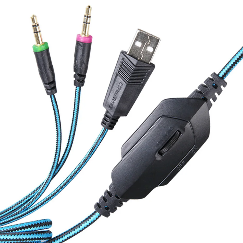 Профессиональная игровая гарнитура с глубокими басами стерео звуковые наушники