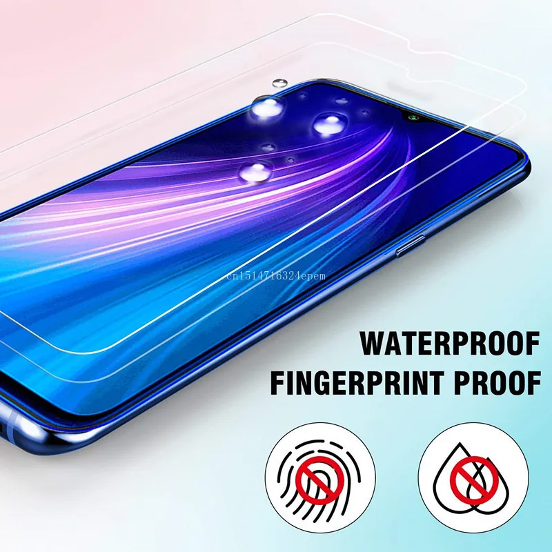 Закаленное стекло 9H для Xiaomi Redmi Note 8 / Pro защитная пленка экрана закаленное 8T 2