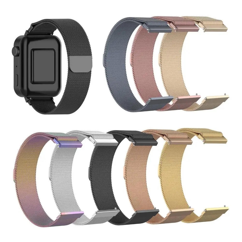 Ремешок сменный универсальный для наручных часов браслет из нержавеющей стали