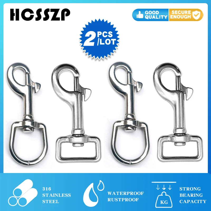 2 шт. нержавеющая сталь 316 Овальный Поворотный Болт защелкивающийся крючок 65 мм 72
