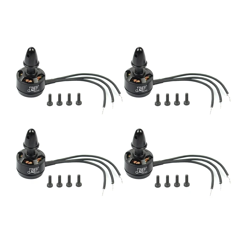 4 шт. JMT Mini 1306 3100KV CW CCW бесщеточный двигатель для 12A / 16A 20A ESC RC Drone DIY Multicopter|Детали и