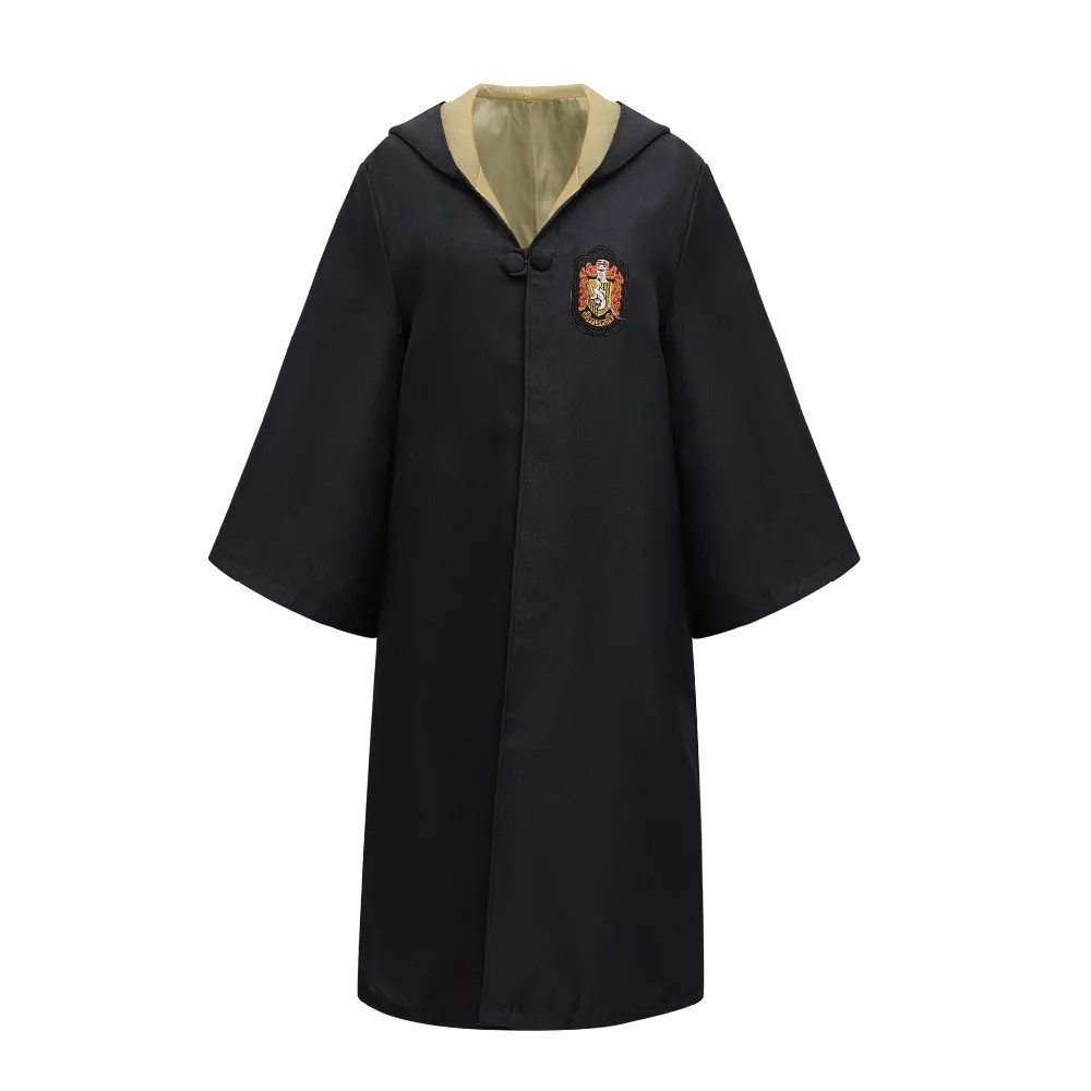 Harris Hufflepuff Gryffindor Ravenclaw Slytherin potter плащ костюм волшебная палочка для косплея