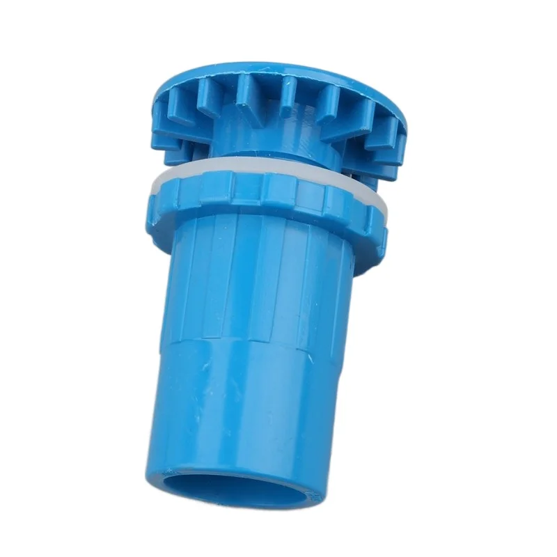 Соединительный элемент для резервуара аквариума ПВХ синего цвета 20/25/32/40/50 мм