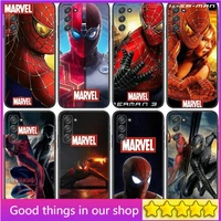 my hero spider man phone cover hull for samsung galaxy s8 s9 s10e s20 s21 s5 s30 plus s20 fe 5g lite ultra black soft case